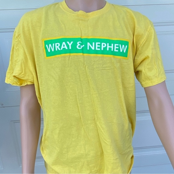 Wray and Nephew Yellow T-Shirt, XL - Picture 1 of 3